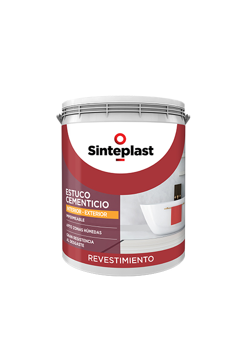 ESTUCO CEMENTICIO SINTEPLAST